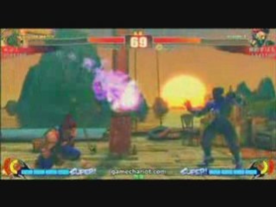 Street Fighter 4 : Dhalsim vs Gouki