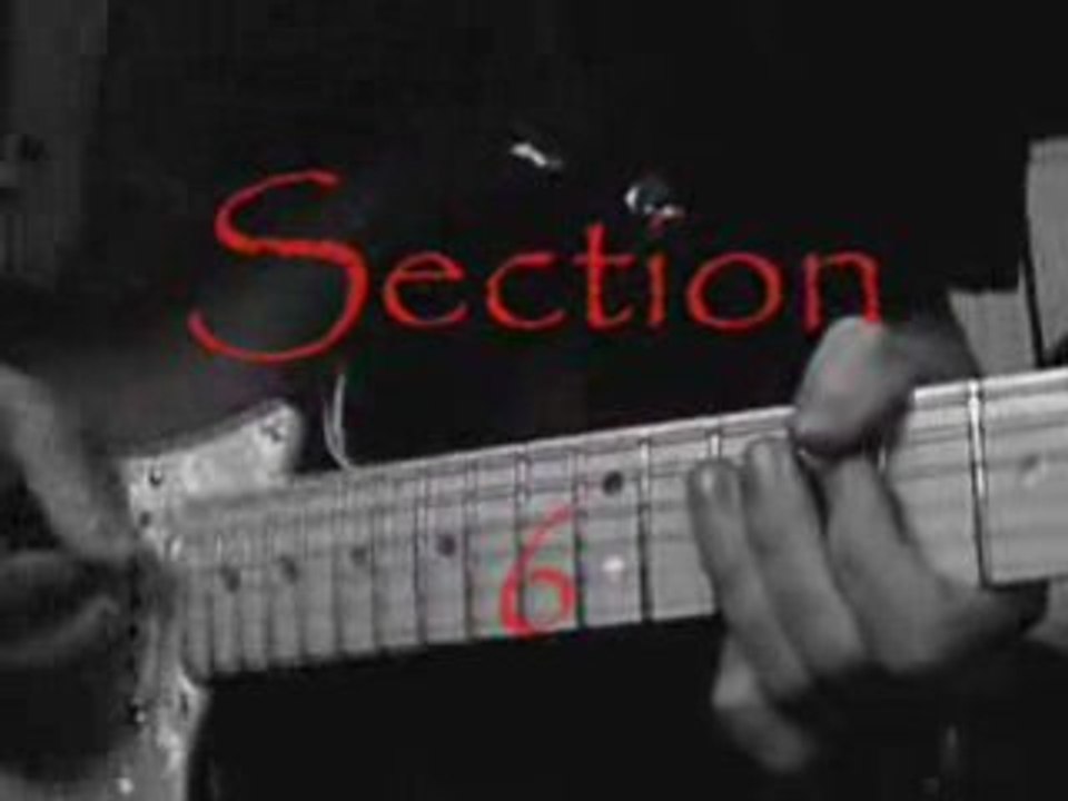 Cours guitare - solo de ZZ top - la grange