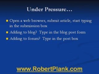 How to Write One Article Every Day for the Rest of Your Life