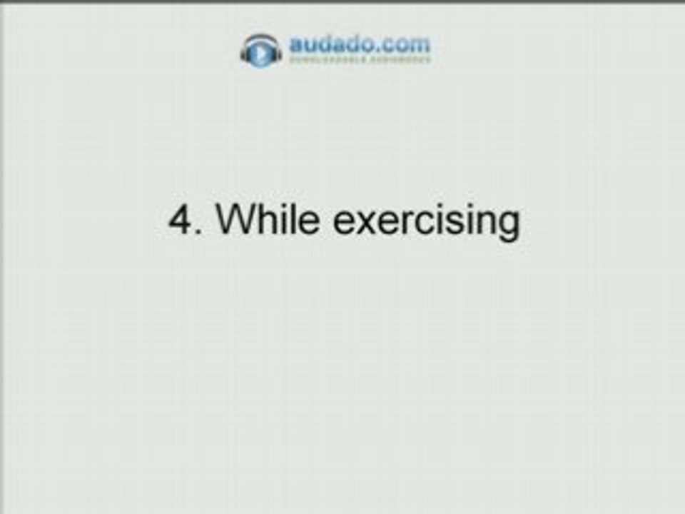 6 great places to enjoy an audiobook