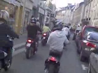 rassemblement ds la grande rue de bayeux