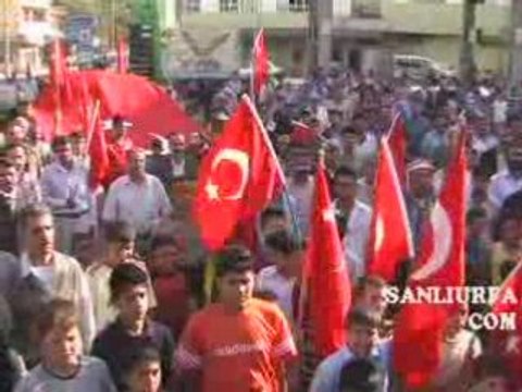 Akcakale miting sanliurfa.com