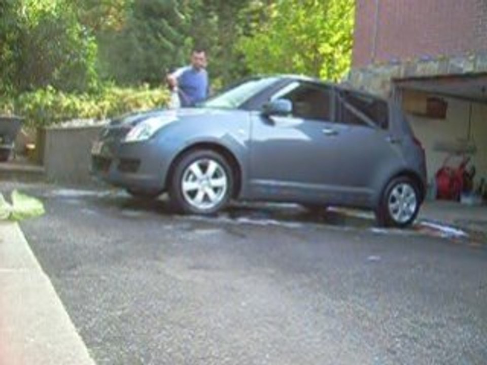 Pré-Lavage de la voiture de madame 2