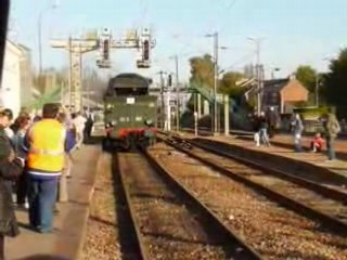 Manoeuvre de la 231 G 558 à Motteville (2/2)