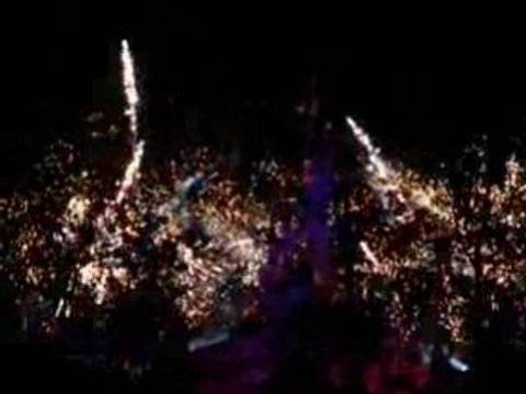 Feu d'artifice à Disneyland Paris Aout 2008
