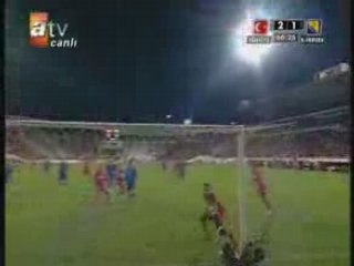 Turkiye 2 - 1 Bosna  mac ozet 11.10.2008