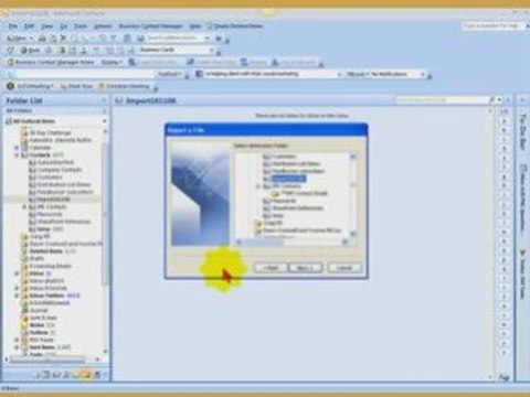 Import Contacts from Excel to Outlook