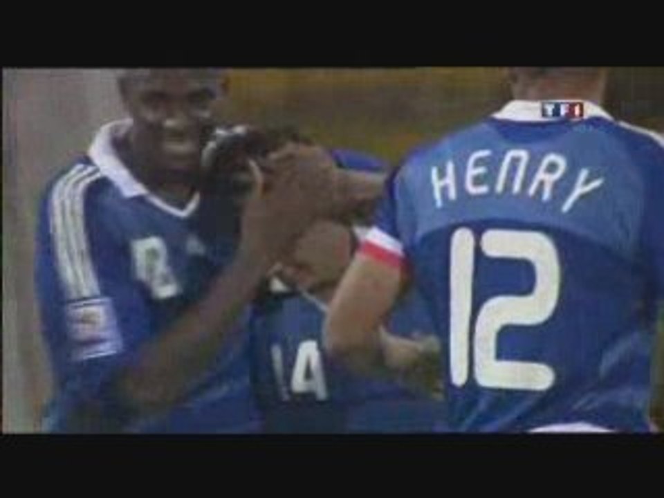 Roumanie - France 2-2  but Gourcuff