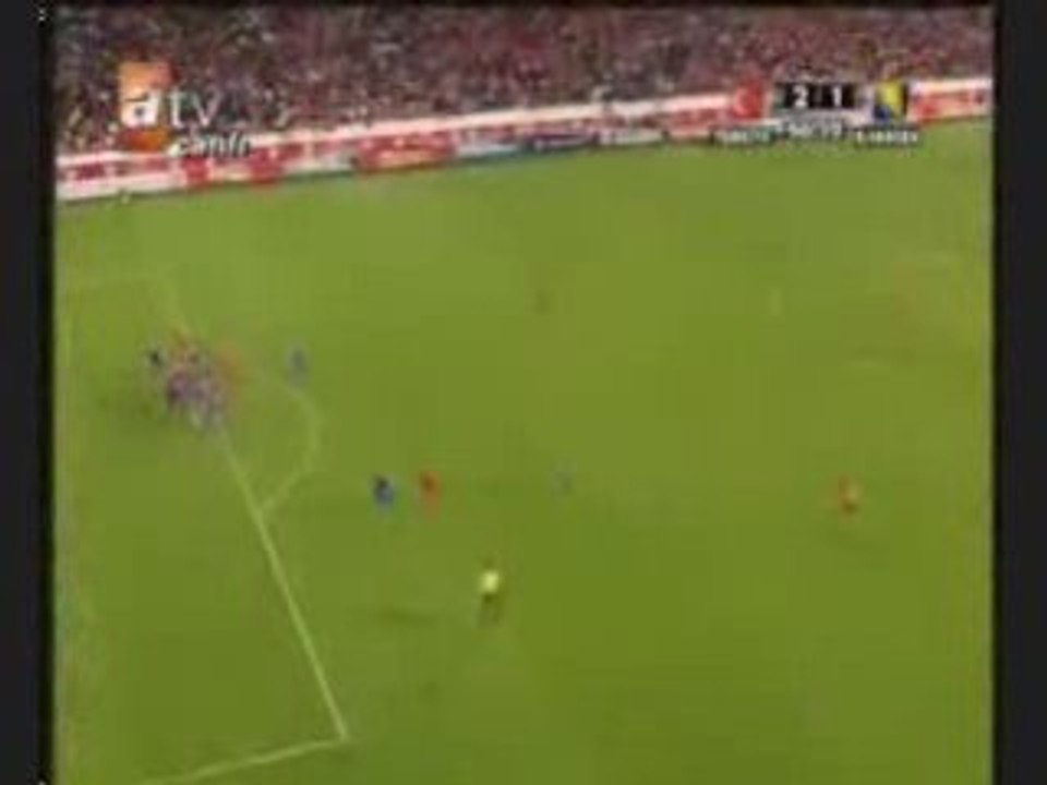 Türkiye 2 - bosna hersek 1(2010 dünya kupası grup maçı)