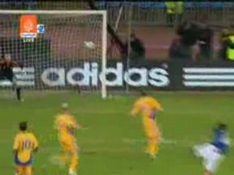 Roumanie - France - But de Gourcuff - Domenech Dégage