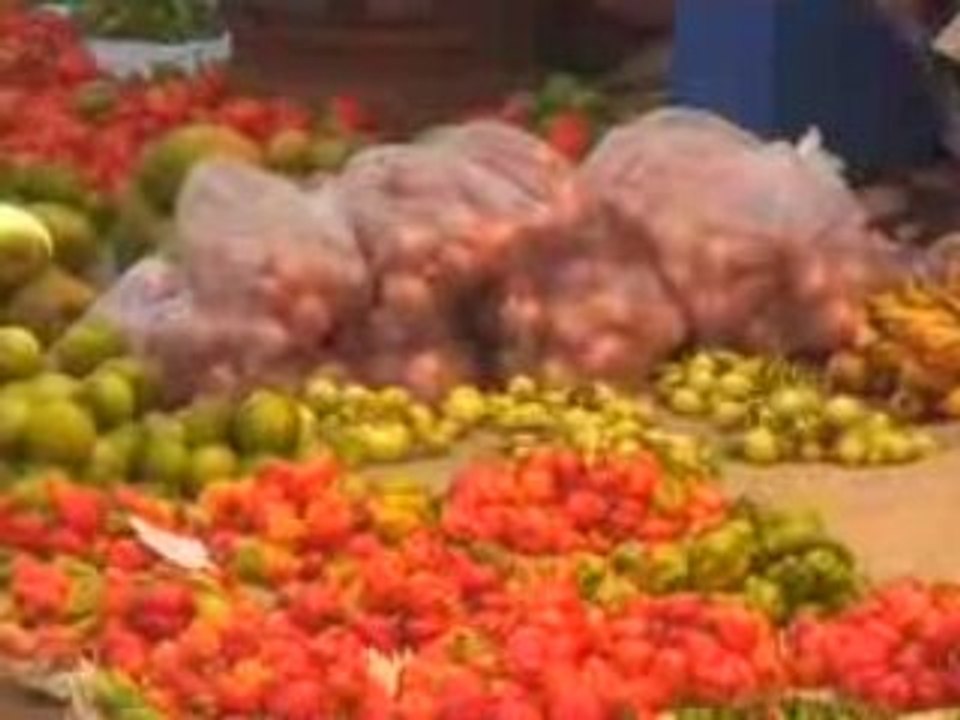 Le marché de Mamoudzou