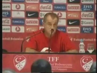Fatih terim basın toplantısı