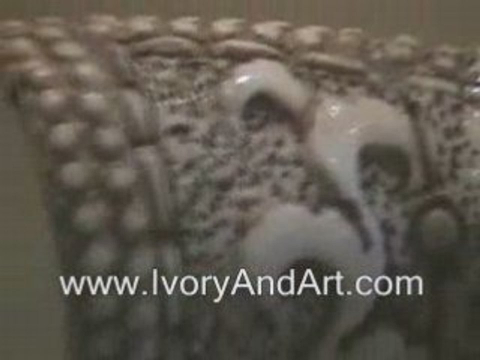Mammoth Ivory - Samurai Figurine