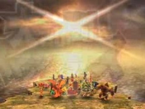 super smash bros brawl-intro /wii