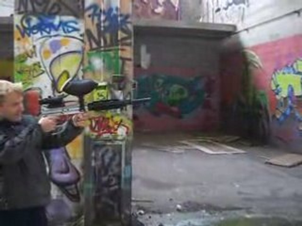 Paintball Part 1 - Petit ben en mode réglage...