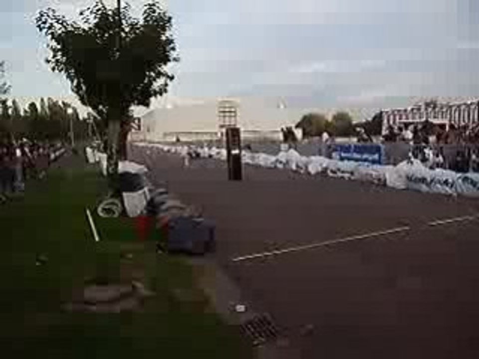 Mxs : bicylindre 172cc depart