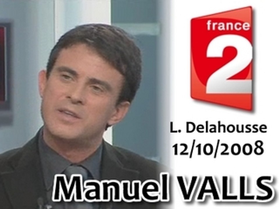 Manuel Valls face a Xavier Bertrand - 12.10.2008