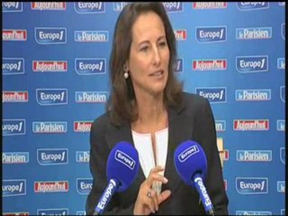 Ségolène Royal défend la retraite par répartition