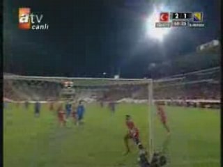 Turquie 2-1 Bosnie 11 Octobre 2008 Mevlut Erding
