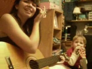 Nos progrès de guitare =D