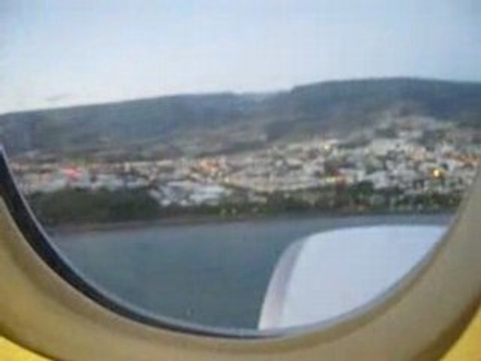 Atterrissage à la Réunion