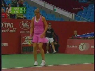 Kremlin Cup 2008 R2 - Amelie Mauresmo - Dinara Safina p1