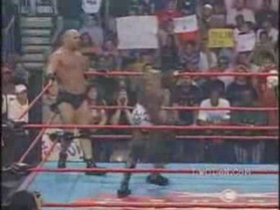 WCW - Goldberg vs Booker T
