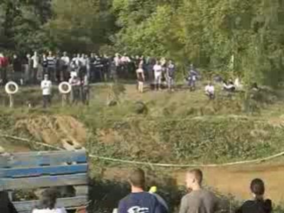 Nicolas Aubin et  Mickael Pichon motocross basly 12/10/08