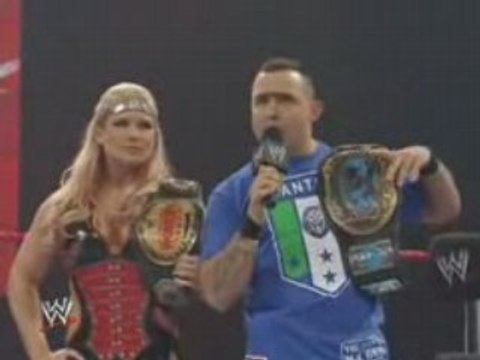 Noble & Mickie James.vs Santino Marella & Beth Phoenix