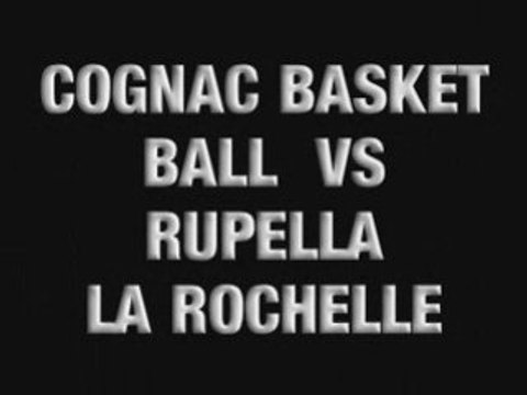 COGNAC BASKET BALL VS RUPELLA
