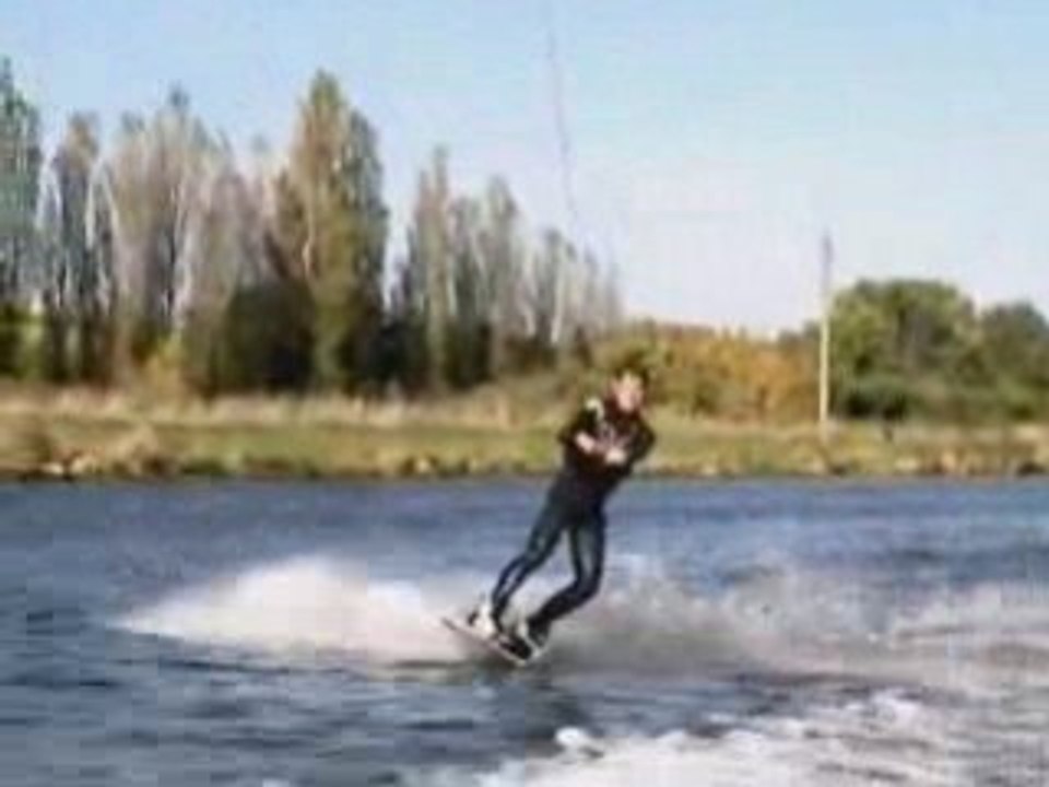 Weekend de wakeboard à Franceville