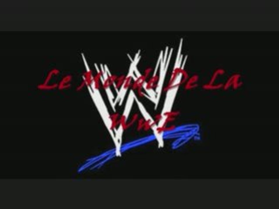 Pub officielle LeMondeDeLaWwE