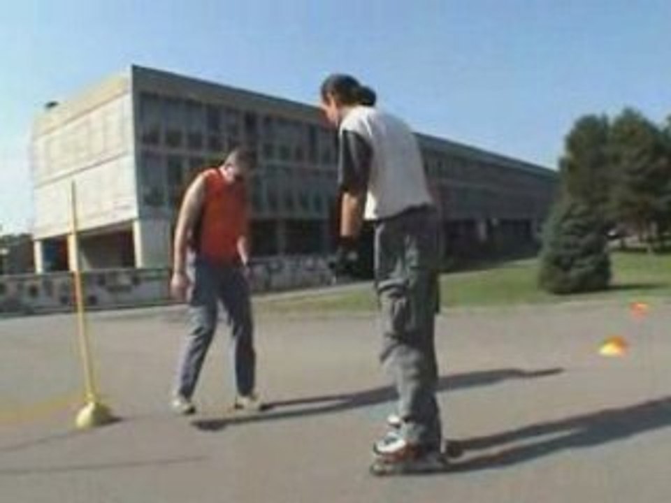 Initiation roller a la Doua du 7/9/2008 (Macadamroller Lyon)