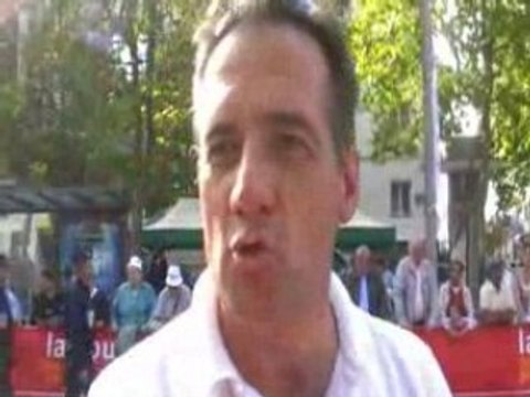 Interview deFrédéric Morlet au Paris Tours 2008