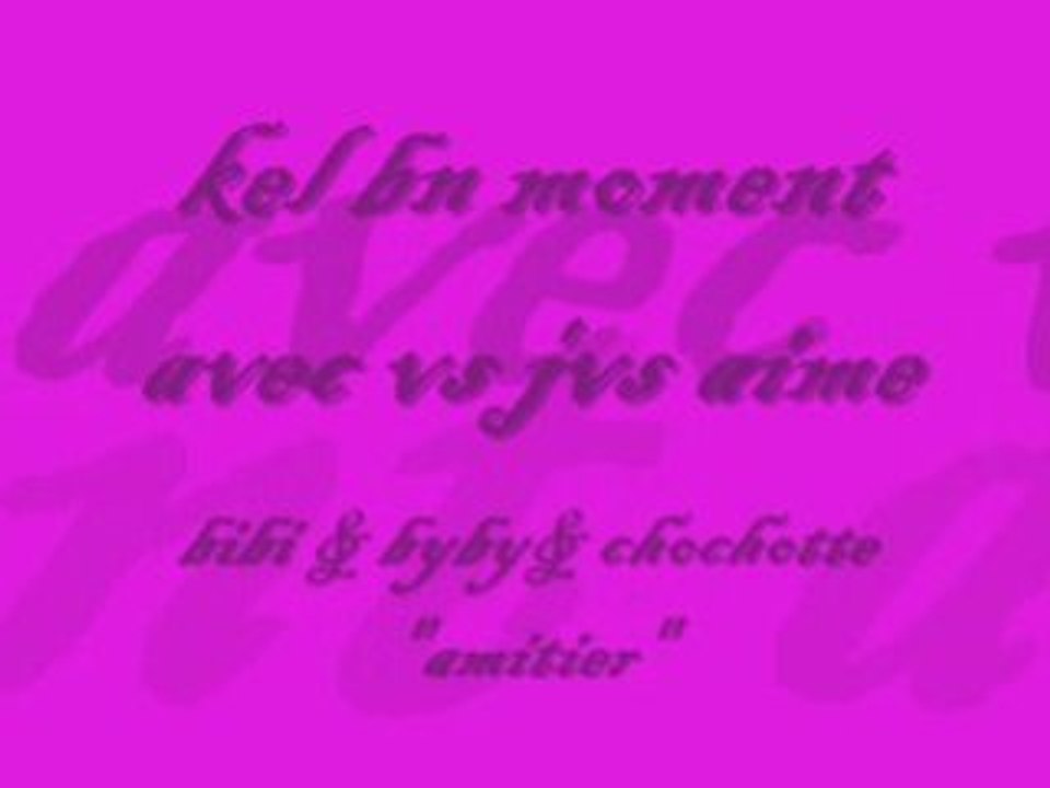 Bibi & byby et ananasme