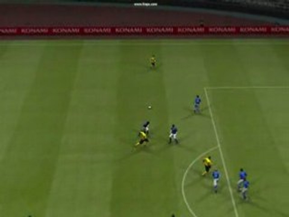 Pes2009, Eto'o - Messi combination