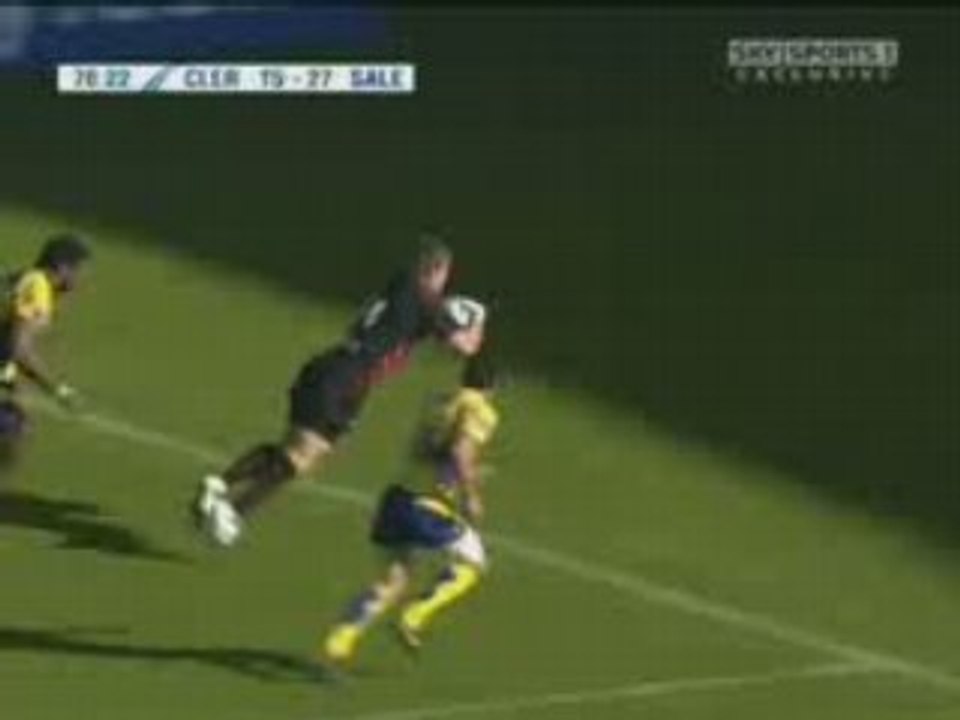 Sale vs Clermont tries