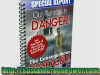 http://sustaingreenpower.com - Sustainable development tips