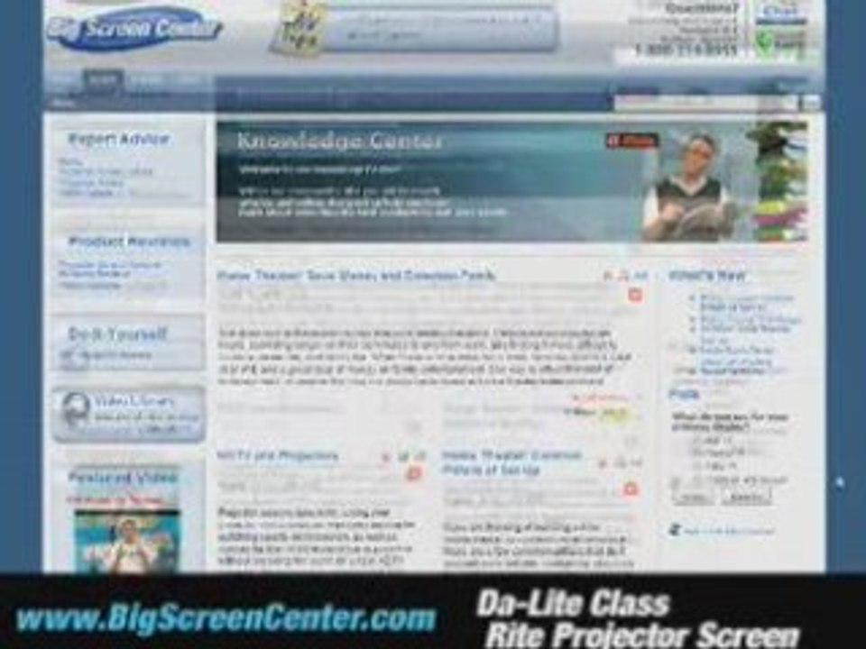 Da-Lite Class Rite Manual Projector Screen