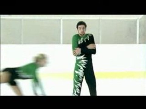 C'est moche le froid à la patinoire