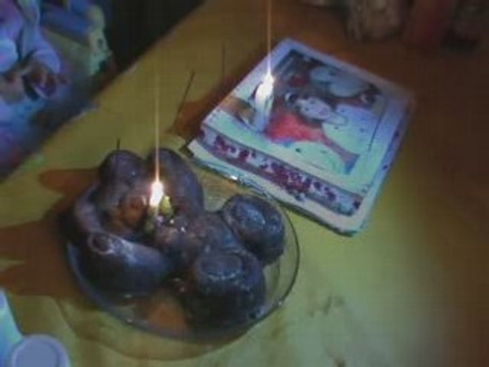 Anniversaire d'elena le gateau