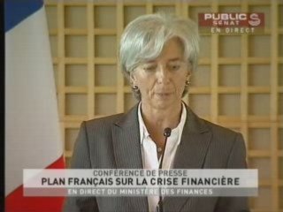 Christine Lagarde détaille le plan