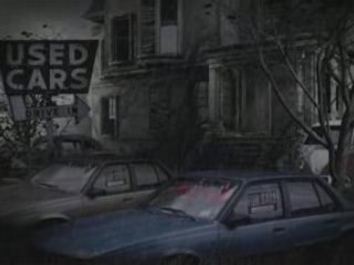 Eerie Used Car Lot