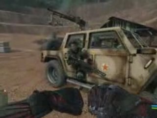 Crysis Coréen bloqué dans sa jeep