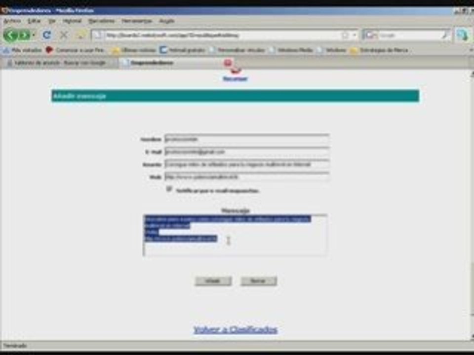 Como colocar un anuncio en tablones