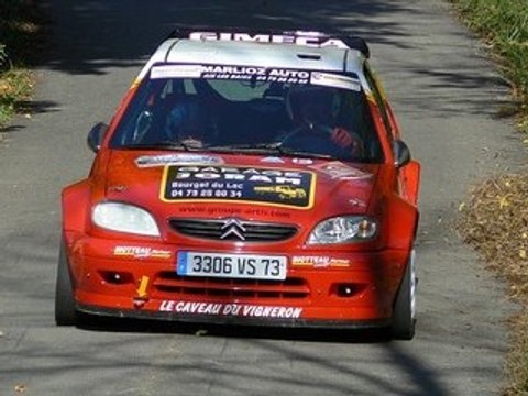Rallye des Bauges 2008 Mathieux/Aubert Caméra Embarquée