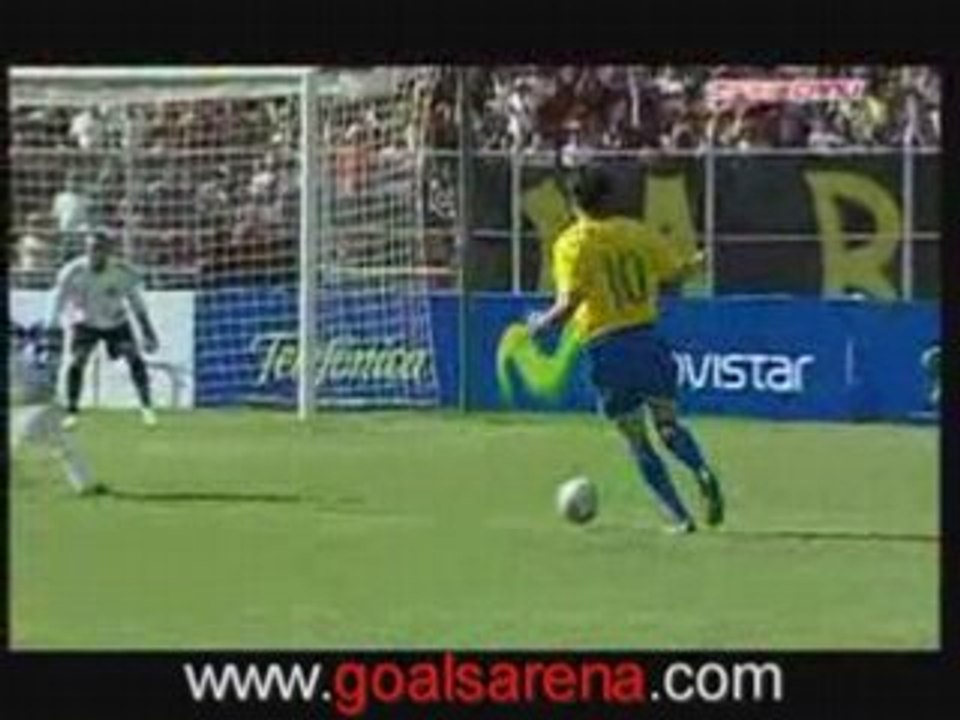 Venezuela 0-1 bresil. kaka