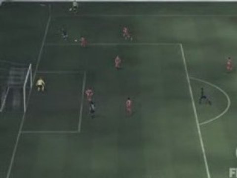 Fifa 09 - PSG - Le Mans 2 - 0 - Ronaldinho - Foot