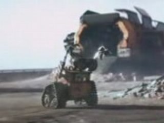 Wall-E qui veut faire peur !