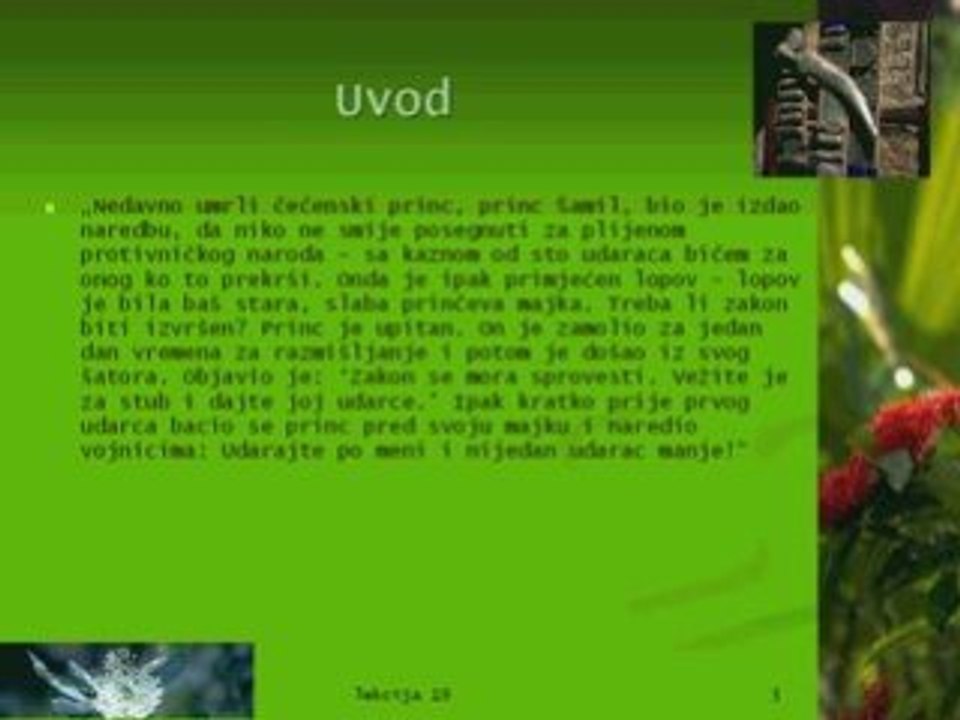 Lekcija 19 | 01 prevod